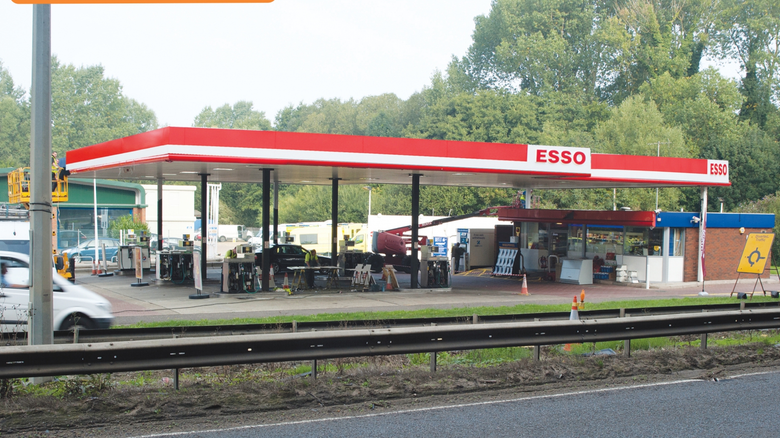 Petrol Filling Station (on A11)<br>Fiveways, Barton Mills<br>Bury St Edmunds<br>Suffolk<br>IP28 6AE